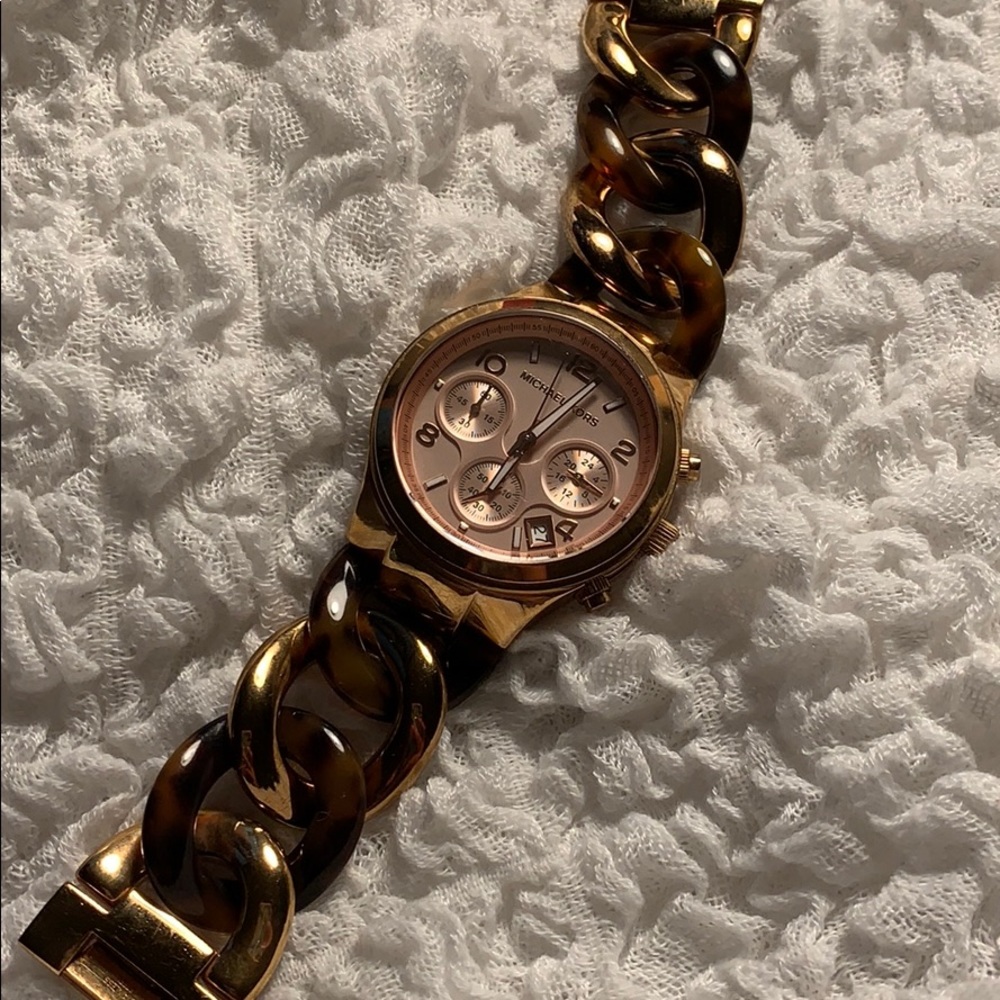 Michael Kors Tortoise Watch